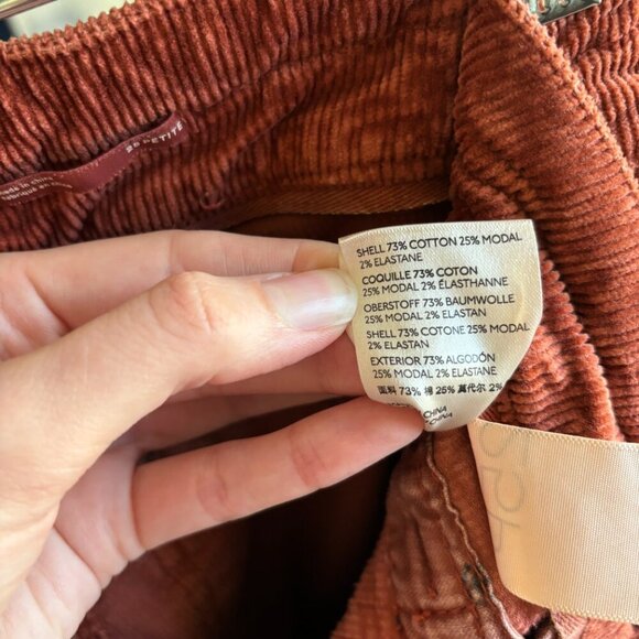 Anthropologie Pilcro The Wanderer Corduroy Distressed Pants - Picture 12 of 13